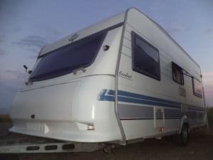 Caravana seminueva año 2003 hobby Excelent. -- VENDIDA. caravanas de ocasión EXT.1